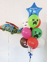 Набор воздушных шаров"Майнкрафт-Minecraft" № 15 