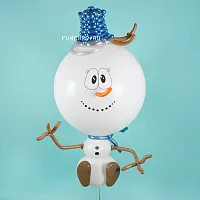 Фигура «Метровый шар Снеговик» (с гелием)